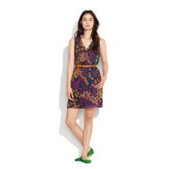 Madewell Dresses & Skirts - Madewell Floral Sleeveless Dress - Multicolor size 6